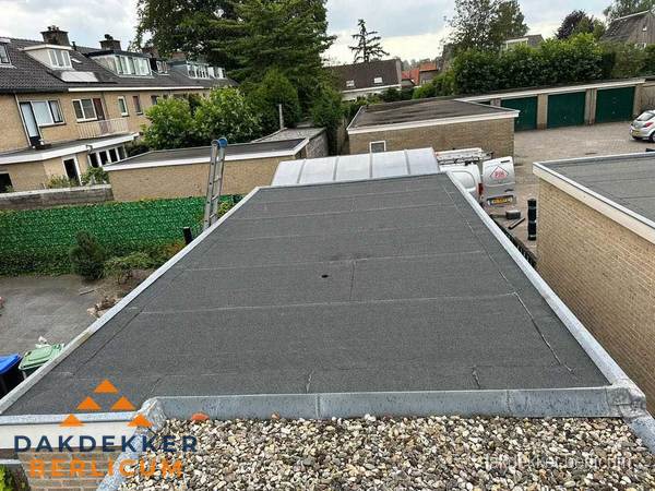 Dakinspectie plat dak na renovatie in Berlicum Dakinspectie plat dak na renovatie in Berlicum